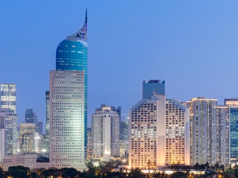 Skyline of Jakarta 