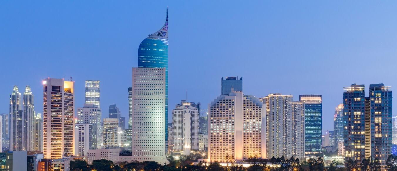 Skyline of Jakarta 