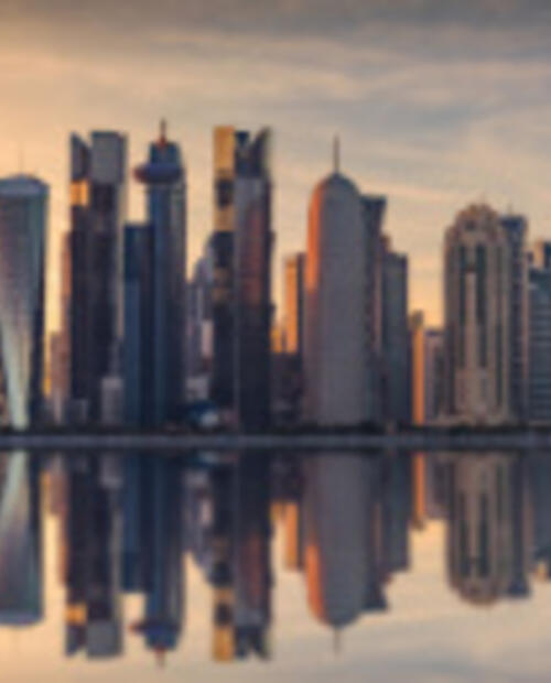 Skyline of Qatar